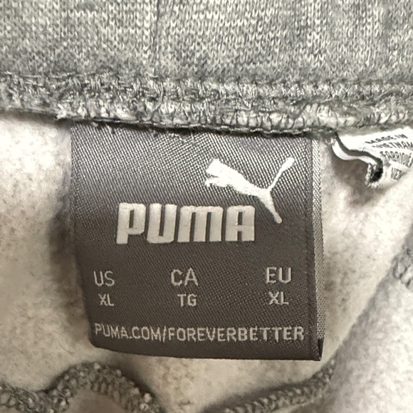 Puma Heather Gray Joggers - Picture 4 of 9
